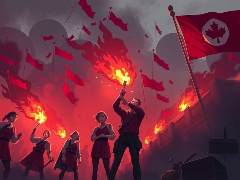 Infographic showing causes and impacts of civil unrest globally