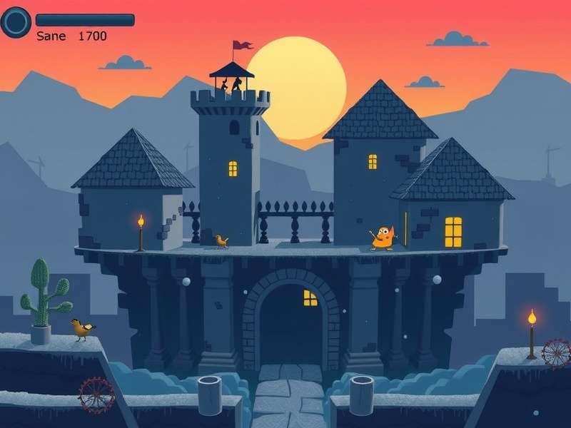 Unrest Gameplay Screenshot: F-22 Raptor performing a vertical unrestricted climb against a sunset sky