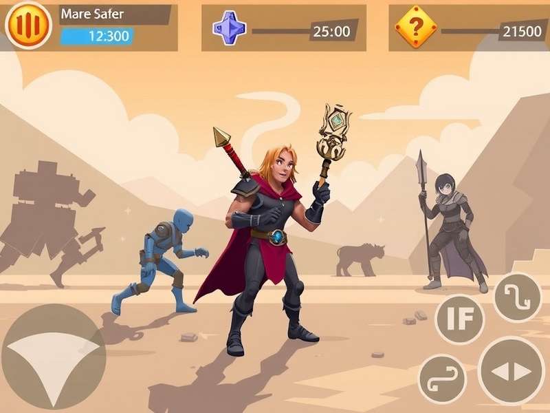 AI Role Play Concept Art showing a digital world with narrative pathways