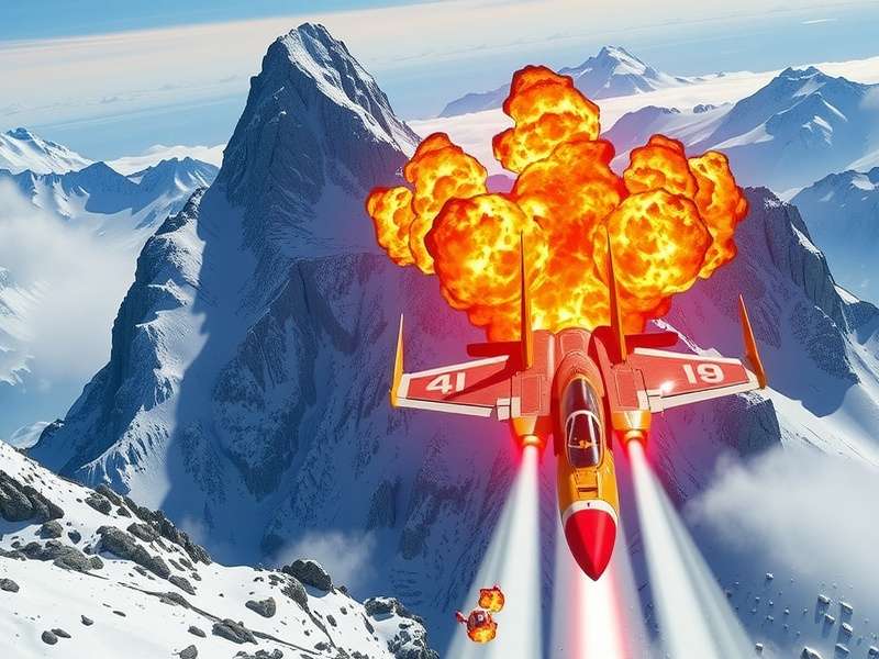 F15 Eagle executing unrestricted climb maneuver in Unrest game