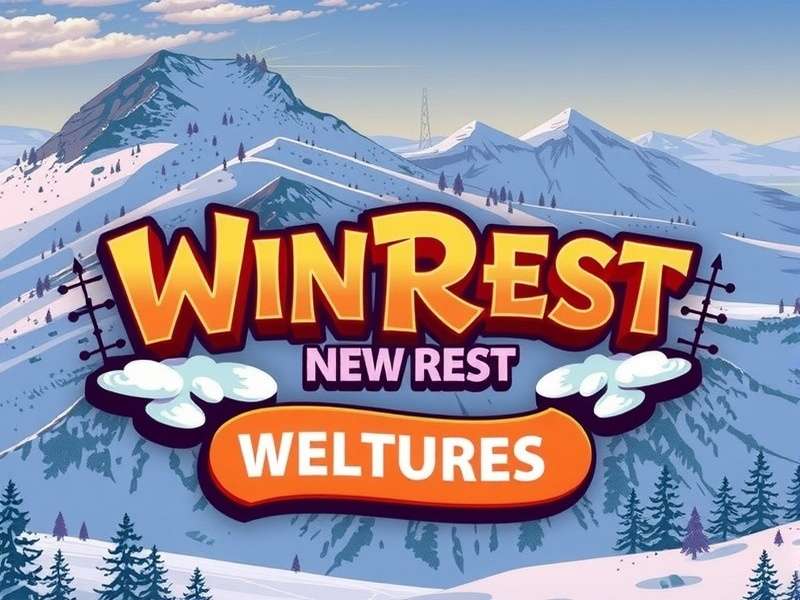 Tactical overview map of the Winrest Newrest region in Unrest, showing resource nodes and choke points