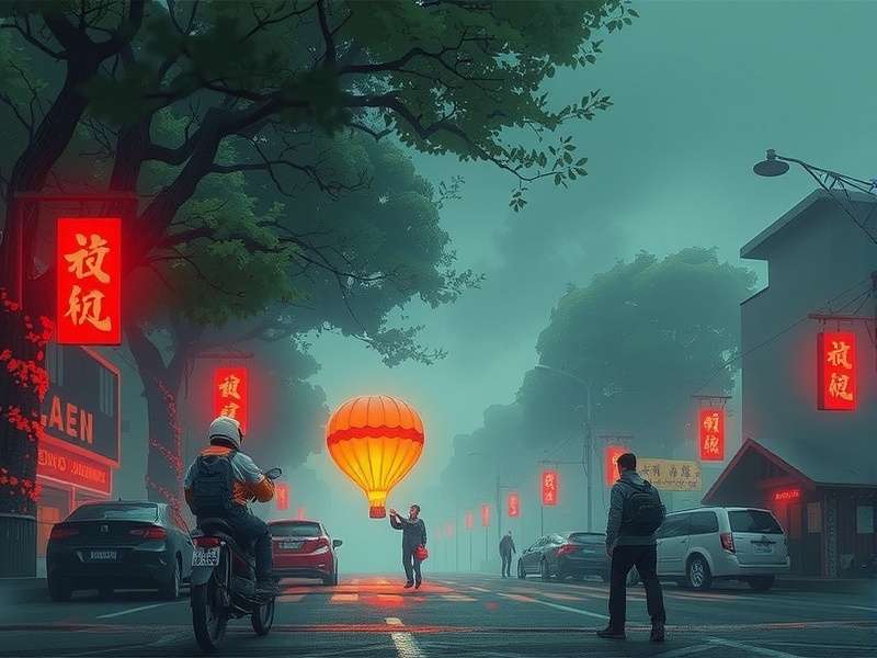 Infographic showing the cycle from real-world riot to digital amplification and back