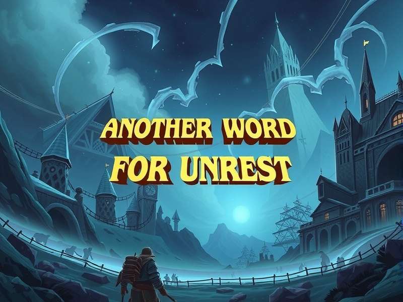 Another Word For Unrest – Unrest Saga community banner showing F22 and strategy elements
