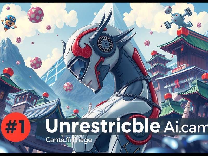 Unrestricted Ai — visual representation of unbounded artificial intelligence in gaming